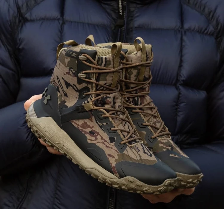 کتونی نیم بوت آندرآرمور هاور استورم ارتشی سایز ۴۰ تا ۴۵  Under Armour HOVR Storm