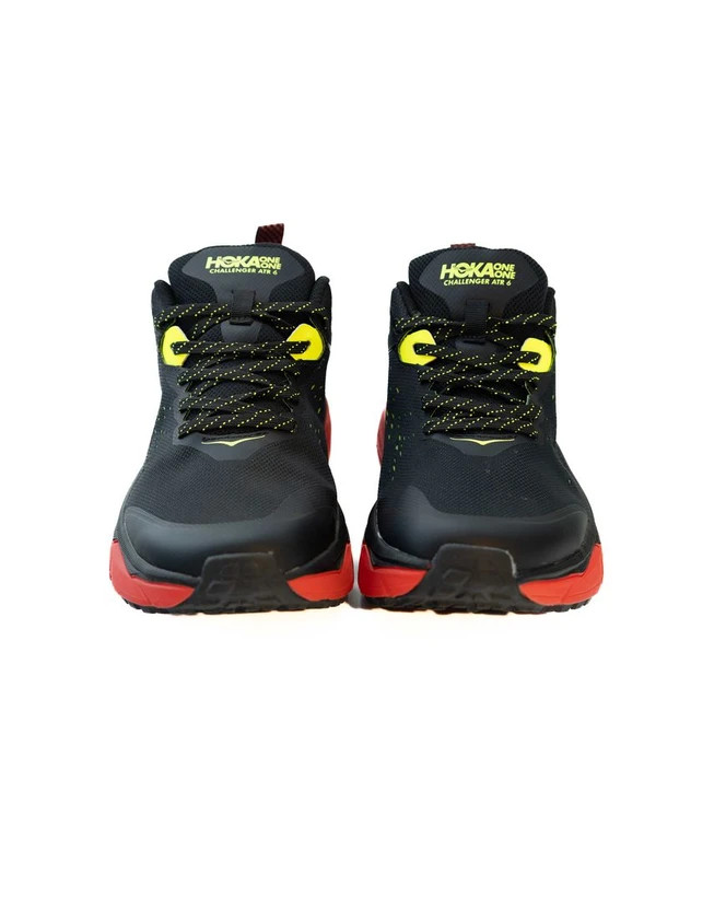 کتونی هوکا چلنجر آرت 6 مشکی قرمز گورتکس سایز ۴۰ تا ۴۵ Hoka Challenger Art 6 Goretex