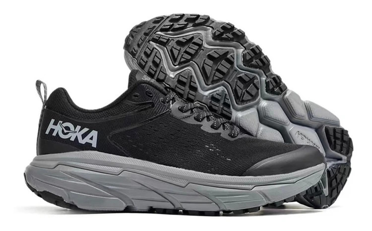 کتونی هوکا چلنجر آرت 6 مشکی طوسی گورتکس سایز ۴۰ تا ۴۵ Hoka Challenger Art 6 Goretex