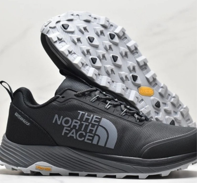 کتونی نورث فیس گورتکس مشکی طوسی سایز ۴۰ تا ۴۵ The North Face Ultra Traction Waterproof