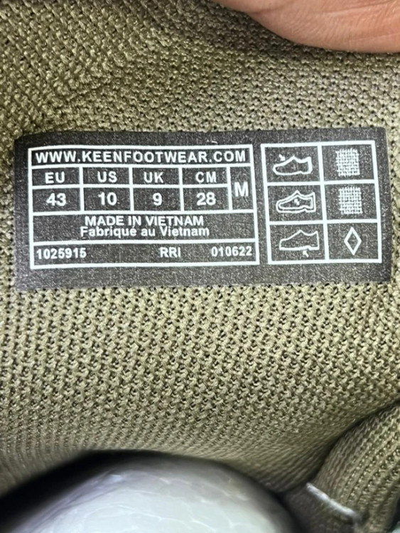 کتونی کن مستر کوالیتی ویتنام سایز ۴۰ تا ۴۵ Keen