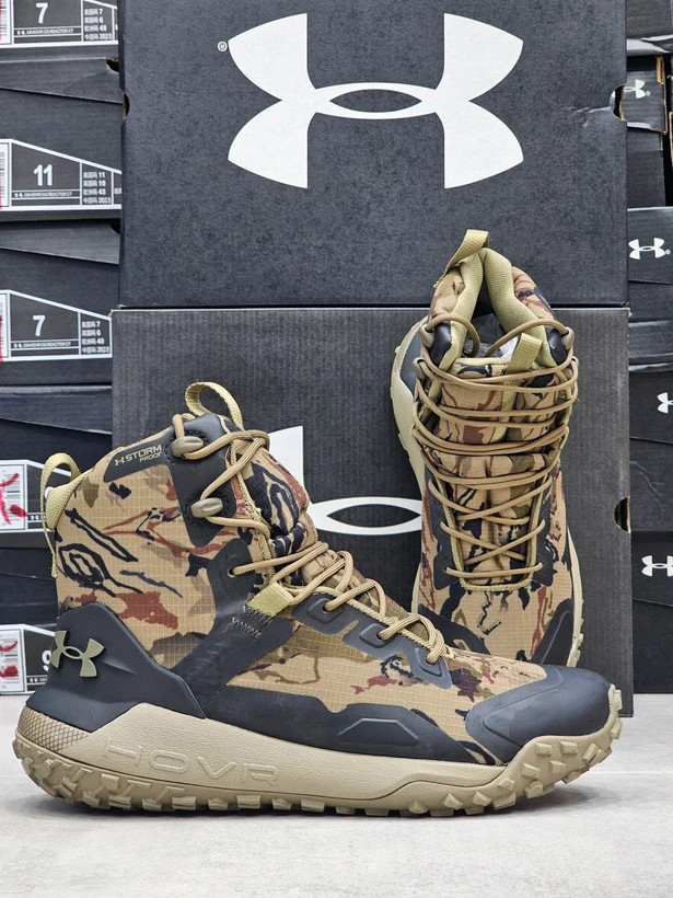 کتونی نیم بوت آندرآرمور هاور استورم ارتشی سایز ۴۰ تا ۴۵ Under Armour HOVR Storm