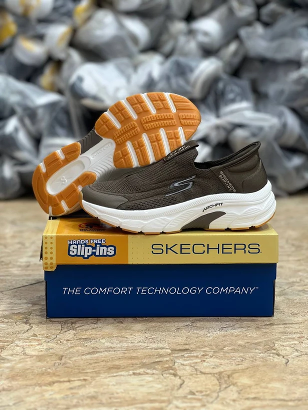 کتونی طبی پیاده روی بدون بند اسکیچرز سایز 40 تا 45  Skechers Slip Ins
