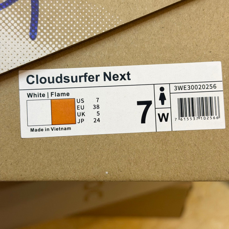 کتونی آن رانینگ کلود سورفر نکثت سایز ۳۷ تا ۴۰ On running Cloud surfer next