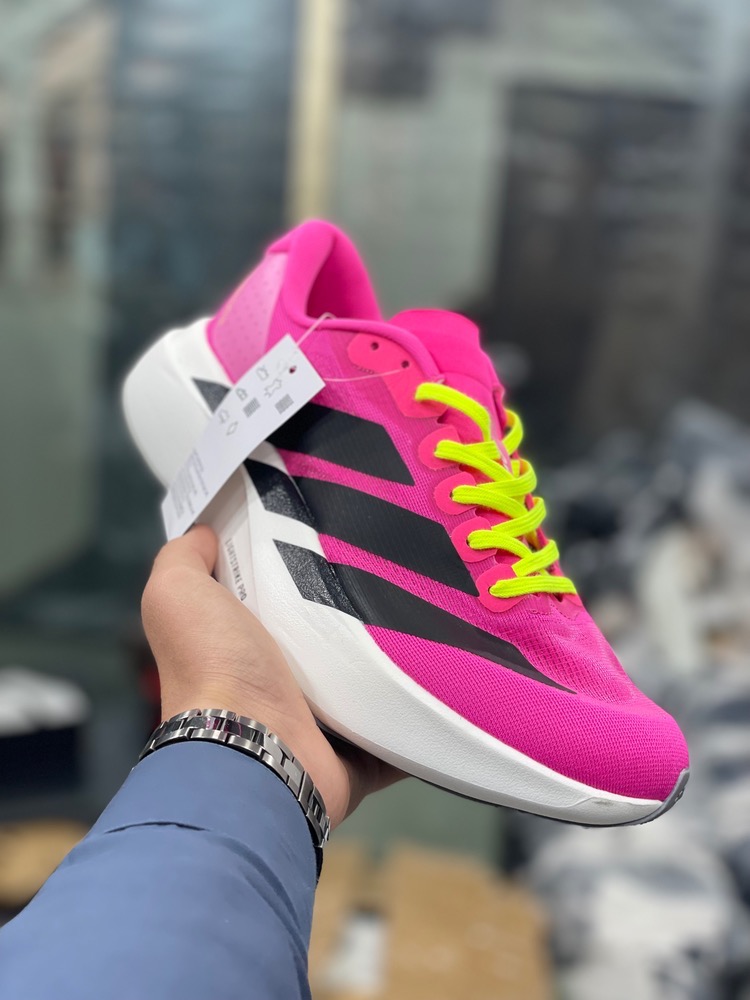 کتونی اسپرت آدیداس آدیزیرو پرو 4 سرخابی سفید سایز ۳۷ تا ۴۵ Adidas adizero Adios Pro 4