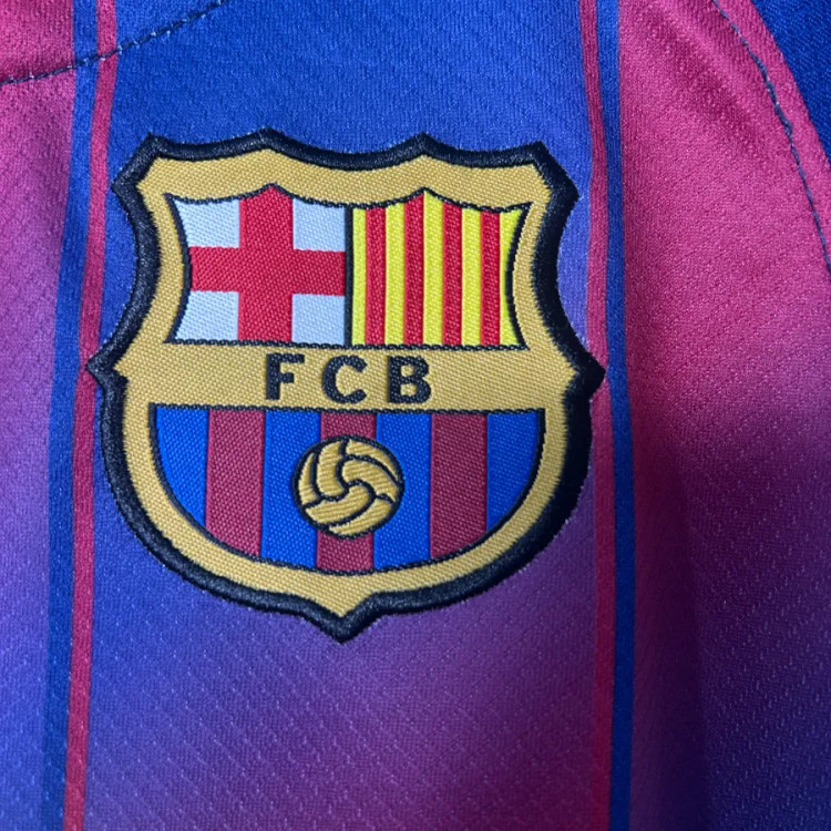 تیشرت کیت اول بارسلونا بچه گانه نایک اسپاتیفای 2025/26 سایز 20 تا 30 BARCELONA NIKE 2025/26