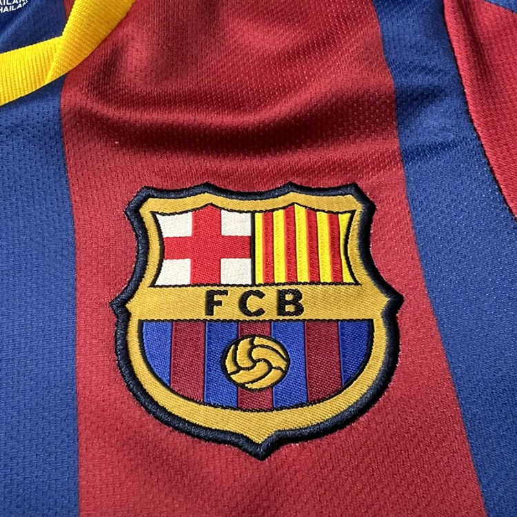 کیت تیشرت اول بارسلونا بچه گانه نایک اسپاتیفای 2010/11 سایز 20 تا 30 BARCELONA NIKE 2010/11