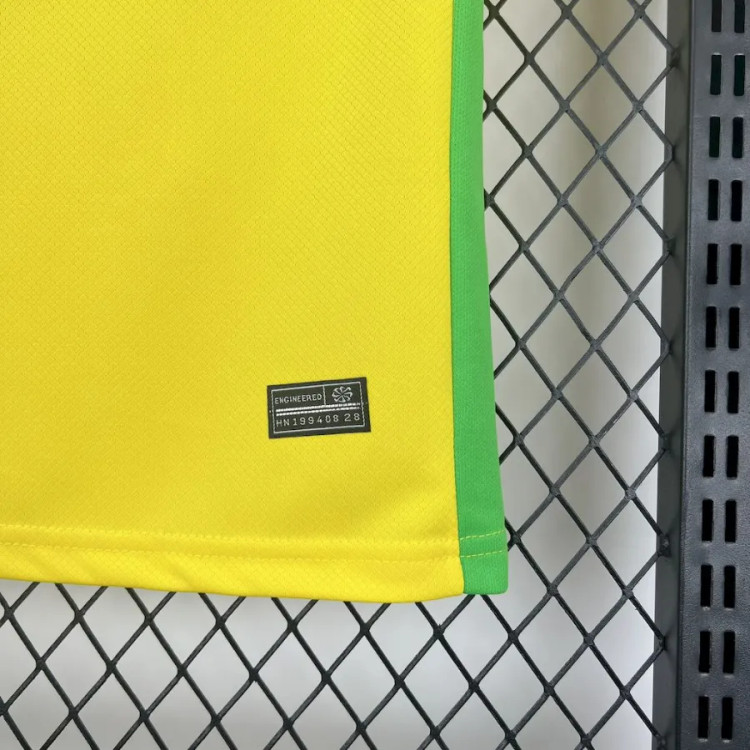 کیت تیشرت بچه گانه اول نایک برزیل 2025/26 سایز 20 تا 30 NIKE BRAZIL 2025/26