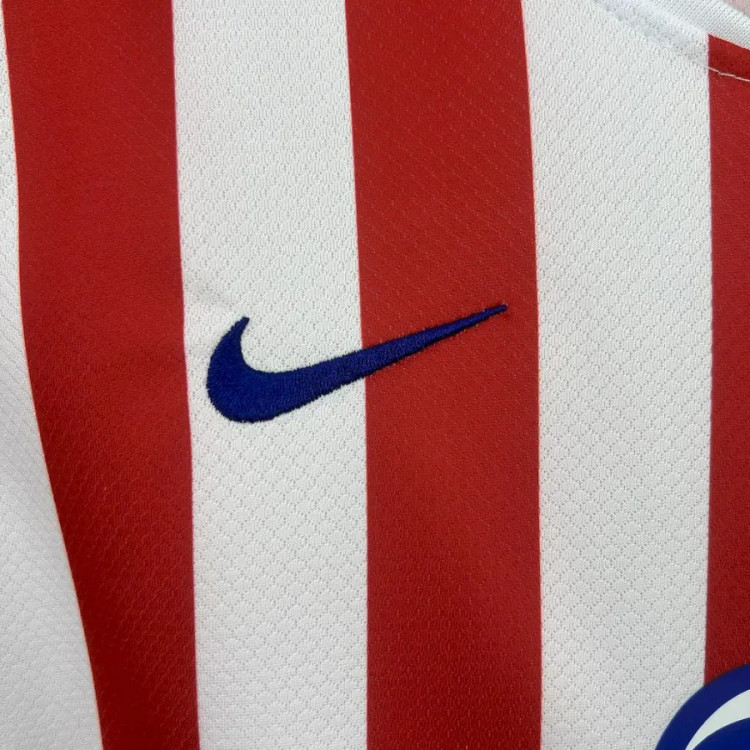 کیت تیشرت بچه گانه اول نایک اتلتیکو مادرید 2025/26 سایز 20 تا 30 NIKE ATLETICO MADRID 2025/26