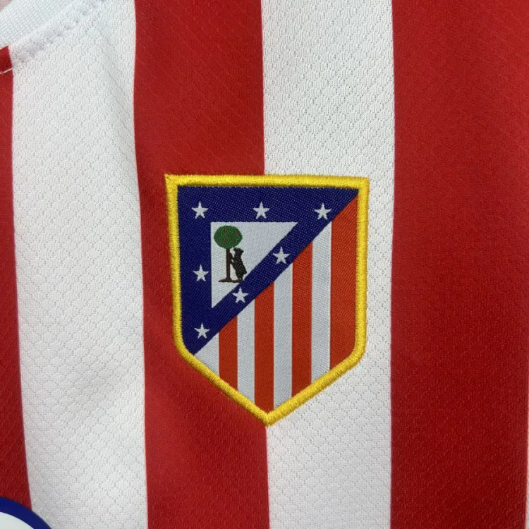 کیت تیشرت بچه گانه اول نایک اتلتیکو مادرید 2025/26 سایز 20 تا 30 NIKE ATLETICO MADRID 2025/26