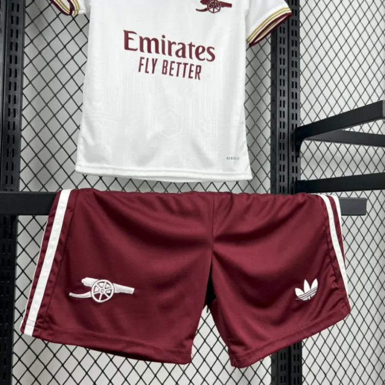 تیشرت کیت بچه گانه سوم آدیداس آرسنال 2025/26 سایز 20 تا 30 ADIDAS ARSENAL 2025/26