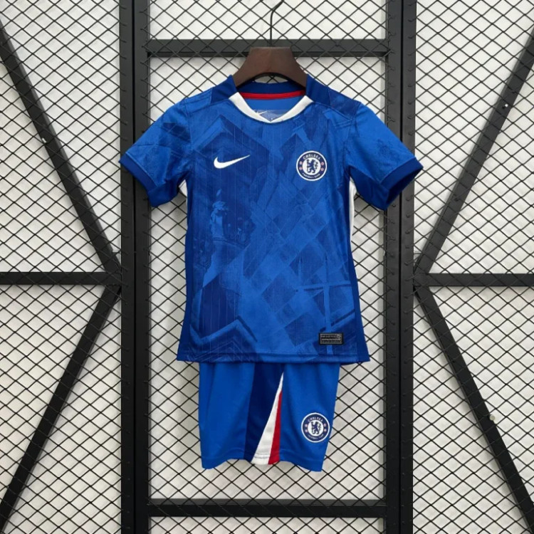 کیت تیشرت بچه گانه اول نایک چلسی 2025/26 سایز 20 تا 30 NIKE CHELSEA 2025/26