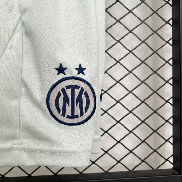 کیت تیشرت بچه گانه دوم نایک اینتر میلان 2025/26 سایز 20 تا 30 NIKE INTER MILAN 2025/26