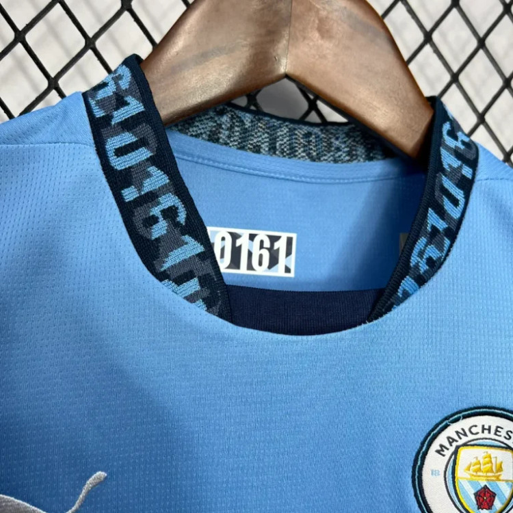 کیت تیشرت بچه گانه اول پوما منچستر سیتی 2024/25 سایز 20 تا 30 PUMA MANCHESTER CITY 2024/25