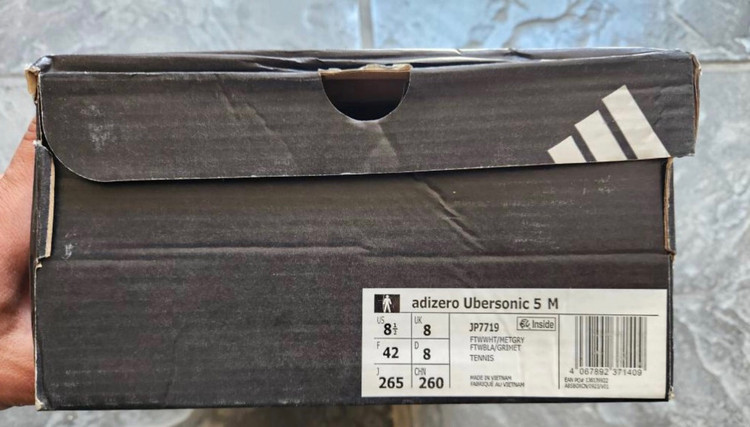 کتونی تنیس آدیداس خاک رس /آل کورت آدیزیرو سایز ۴۱ تا ۴۶ Adidas Adizero Ubersonic 5