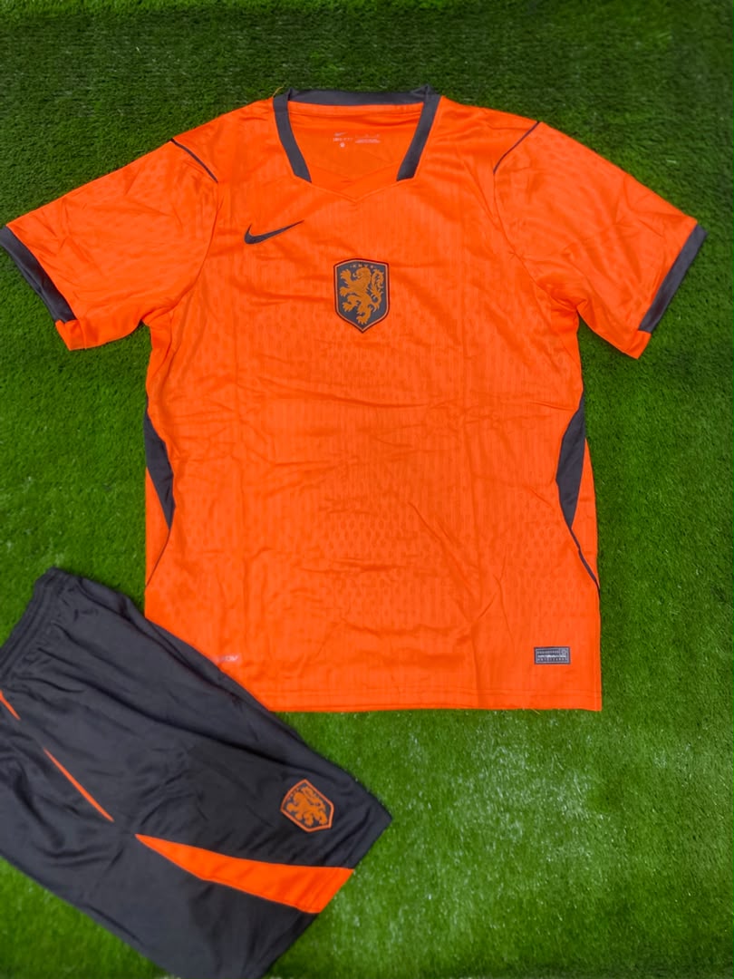 تیشرت کیت فوتبالی نایک هلند‌ جام جهانی ۲۰۲۶/۲۷ هواداری سایز SتاNike Netherland 2026/27 2XL