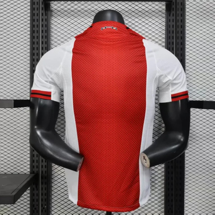 تیشرت کیت فوتبالی آدیداس آژاکس اول قرمز سفید 2026/27 سایز S تاADIDAS AJAX 2XL