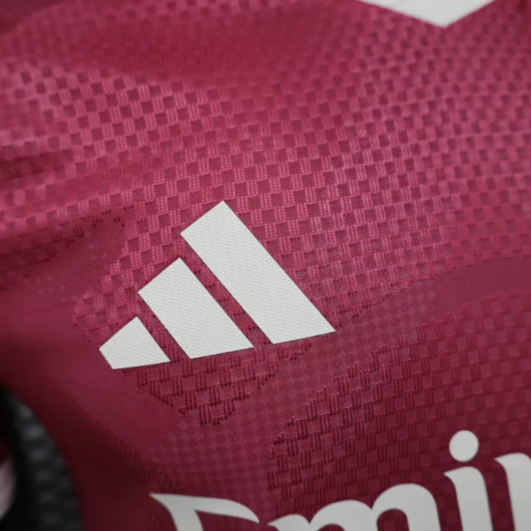 تیشرت کیت فوتبالی آدیداس رئال مادرید دوم قرمز زرشکی 2026/27 سایز S تاADIDAS REAL MADRID 2XL