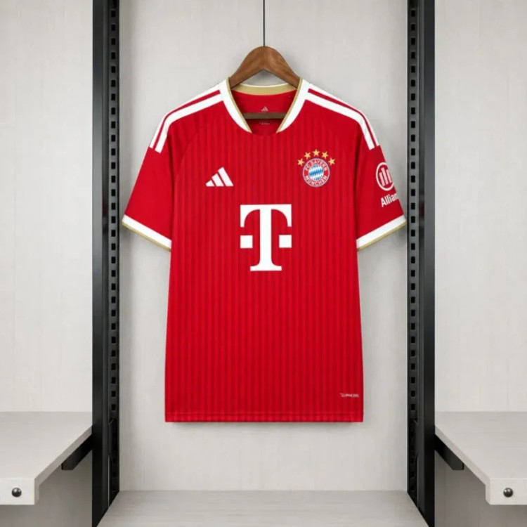 تیشرت کیت فوتبالی آدیداس بایرن مونیخ اول قرمز سایز S تاADIDAS BAYERN MUNCHEN 2XL