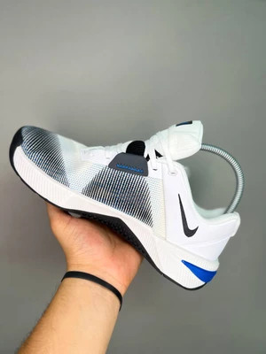 کتونی کراسفیت نایک متکان ۱۰ سایز 41 تا 45 سفید مشکی آبی Nike Metcon 10