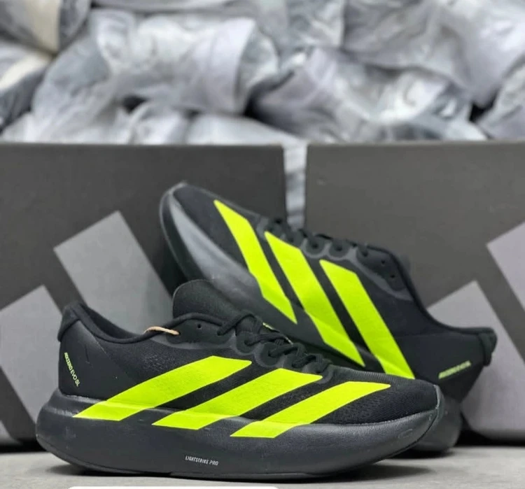 آدیداس آدی زیرو پرو ۴ سایز 38 تا 45 مشکی زرد Adidas adizero pro 4