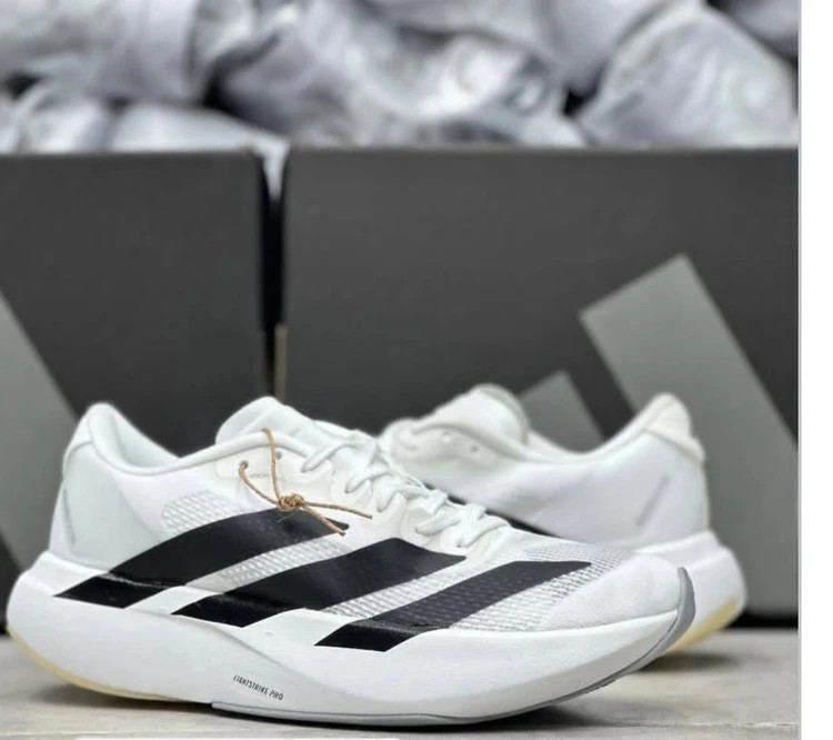آدیداس آدی زیرو پرو ۴ سایز 38 تا 45 سفید مشکی Adidas adizero pro 4