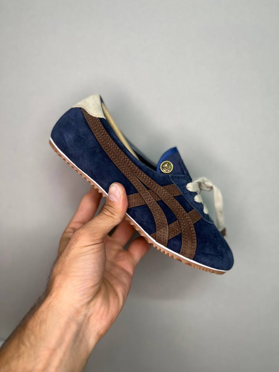 کتونی اسیکس ورساچه اونیتسوکا تایگر سرمه ای سایز 37 تا 40 ASICS VERSACE ONITSUKA TIGER