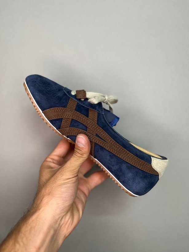 کتونی اسیکس ورساچه اونیتسوکا تایگر سرمه ای سایز 37 تا 40 ASICS VERSACE ONITSUKA TIGER