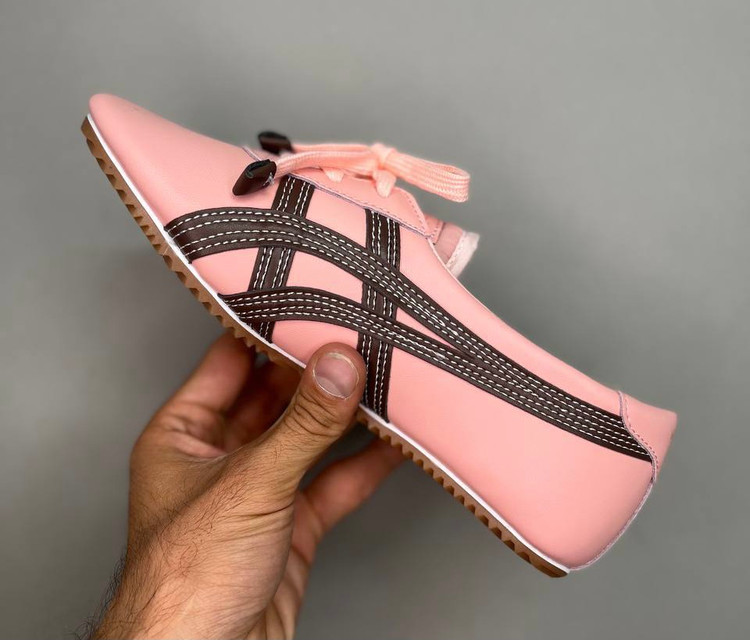 کتونی اسیکس ورساچه اونیتسوکا تایگر صورتی سرخابی سایز 37 تا 40 ASICS VERSACE ONITSUKA TIGER