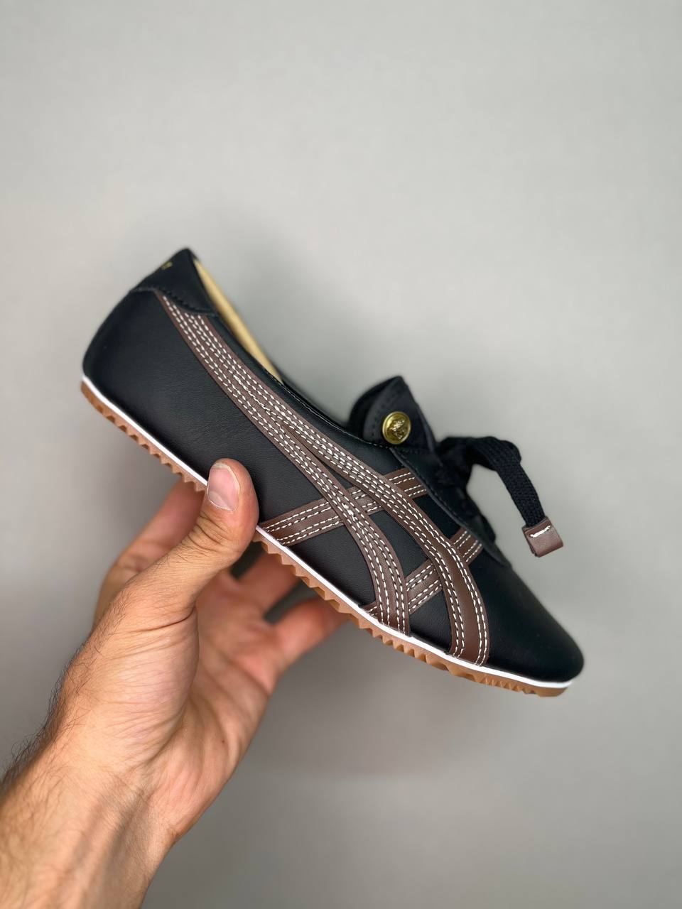 کتونی اسیکس ورساچه اونیتسوکا تایگر مشکی سایز 37 تا 40 ASICS VERSACE ONITSUKA TIGER