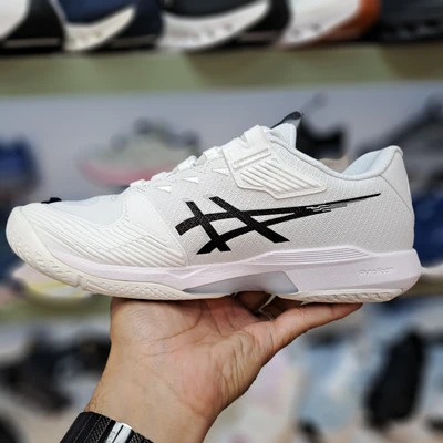 کتونی تنیس اسیکس سولوشن اسپید سایز 41 تا 45 سفید ASICS SOLUTION SPEED FF